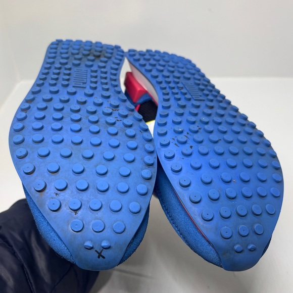 Puma Future Rider Women’s 8.5 Retro Colorblock Sneakers Blue Pink Yellow - Picture 9 of 13